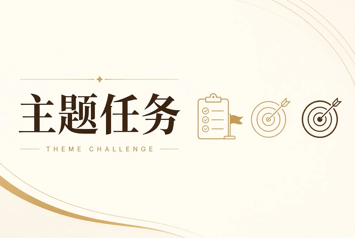 每日大赛主题任务影像
